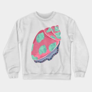 Pacific Pink Conch Shell Crewneck Sweatshirt